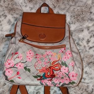 Steve Madden Dragon backpack and wallet set